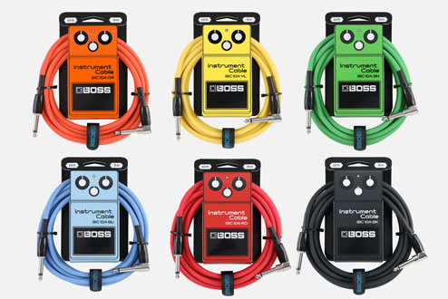 NAMM 2025:Boss推出吉他導線系列 吉他導線-Boss