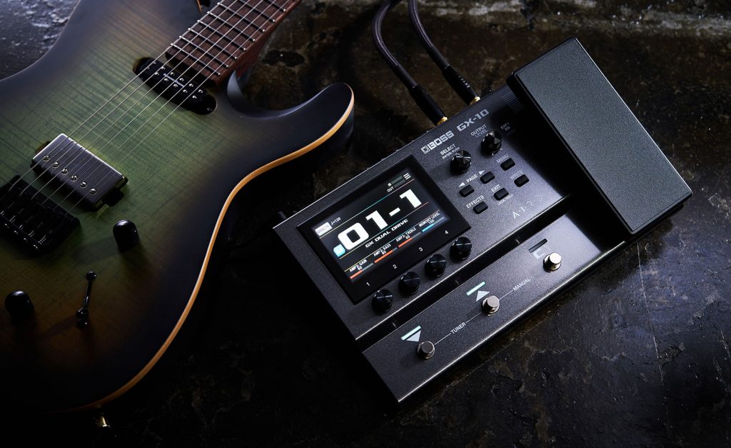 BOSS GX-10 全新登場:便攜式綜合效果器與模擬音箱的完美結合 Boss GX-10效果器