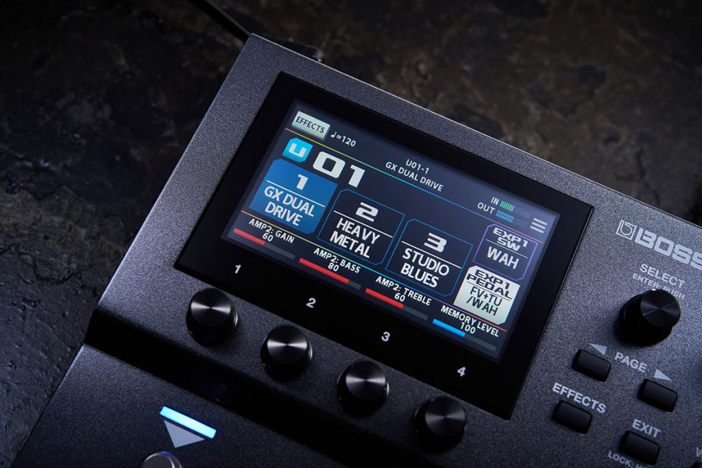BOSS GX-10 全新登場:便攜式綜合效果器與模擬音箱的完美結合 gx 10 section 03
