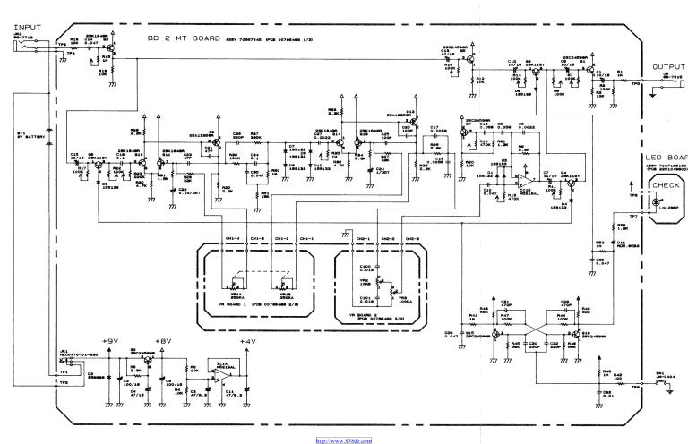 單顆效果器推薦電路圖