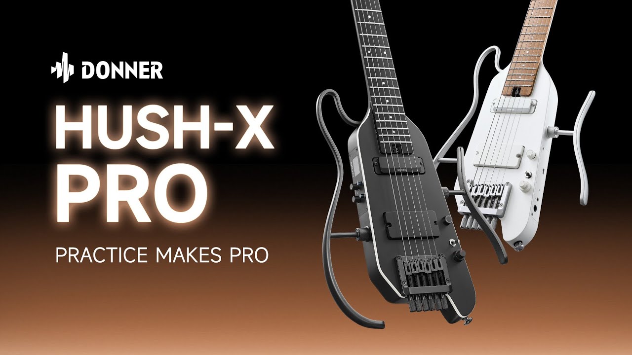 DONNER HUSH-X PRO 靜音電吉他– 金賢講音樂工作室
