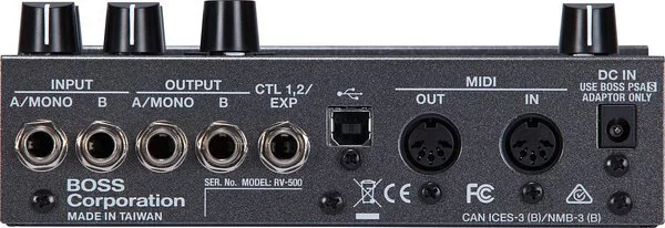 BOSS RV-500 Reverb 殘響效果器 BOSS RV-500 Reverb 殘響效果器