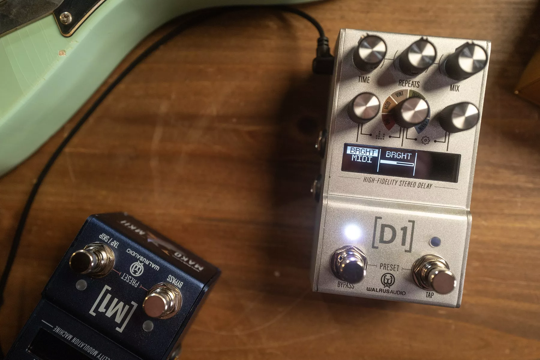 Walrus Audio Mako Series MKII: D1 High-Fidelity Delay 延遲效果器