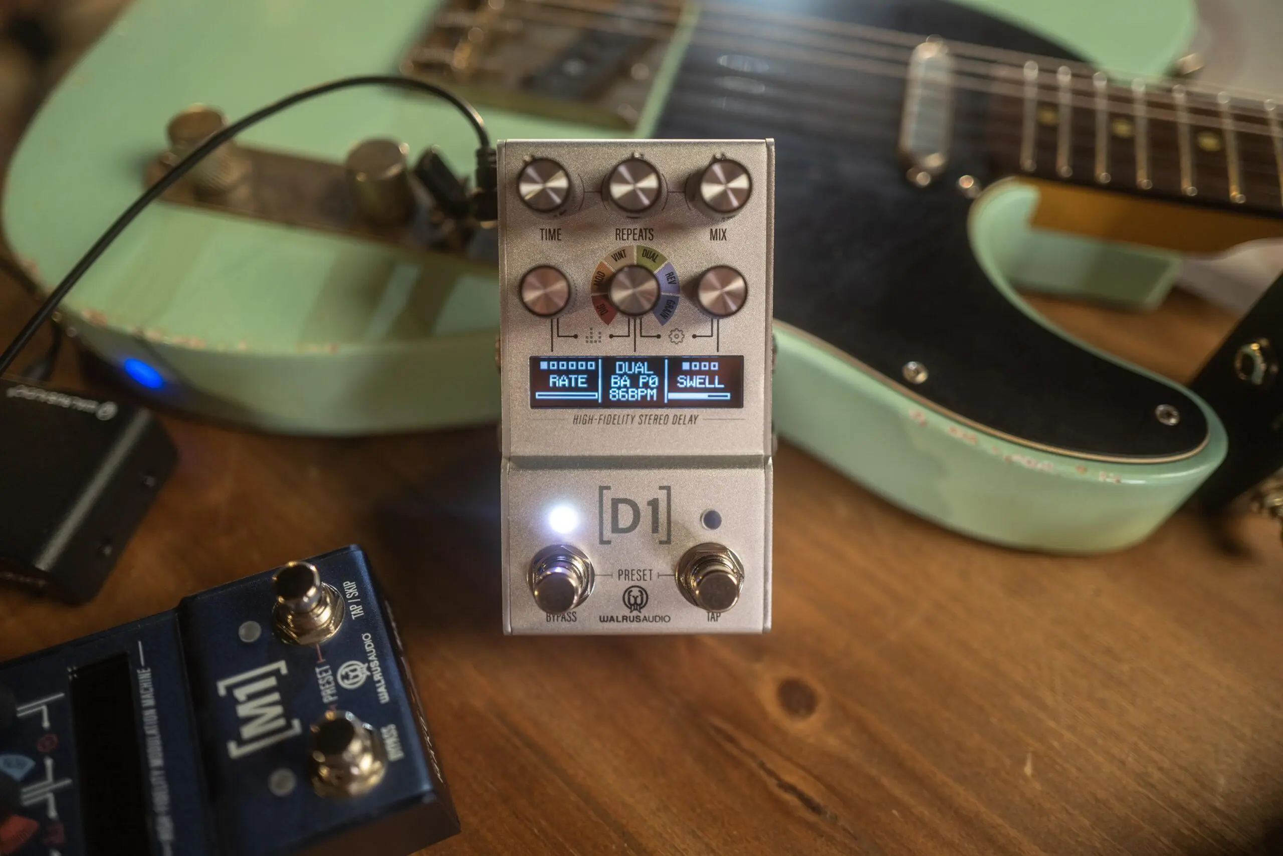 Walrus Audio Mako Series MKII: D1 High-Fidelity Delay 延遲效果器
