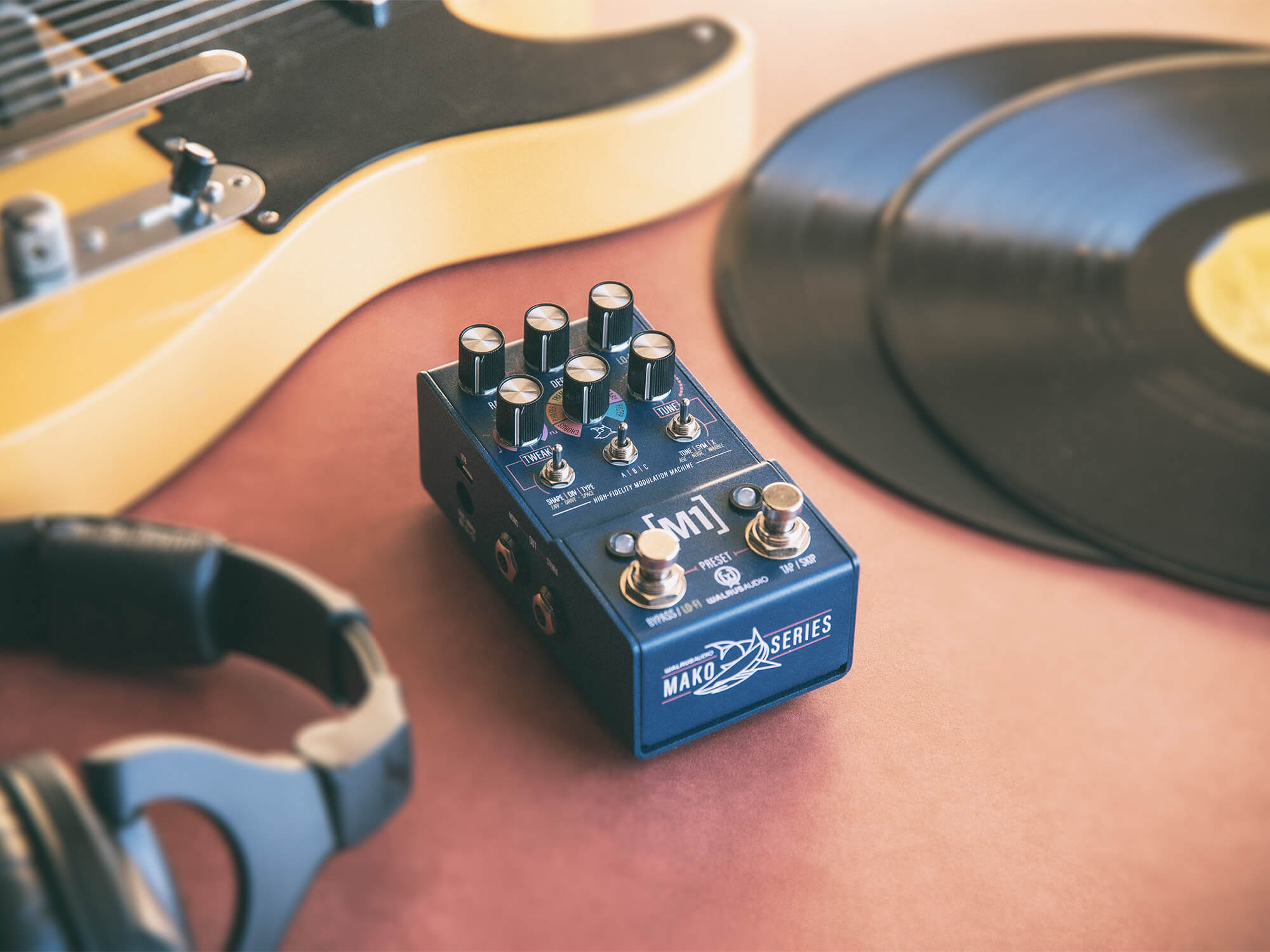 Walrus Audio Mako Series MKII—M1 High-Fidelity 調變效果器