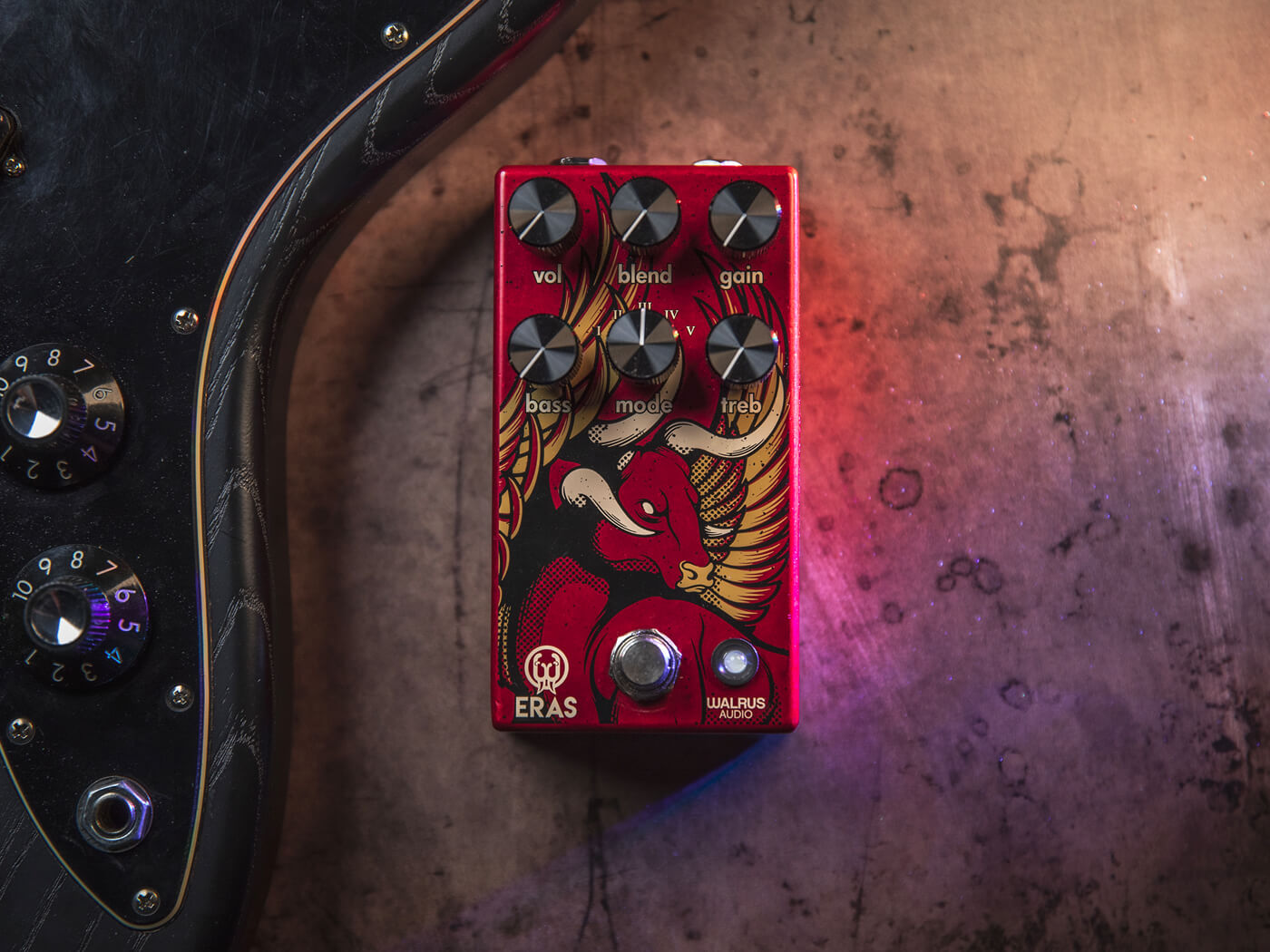 Walrus Eras Five-State Distortion 破音效果器