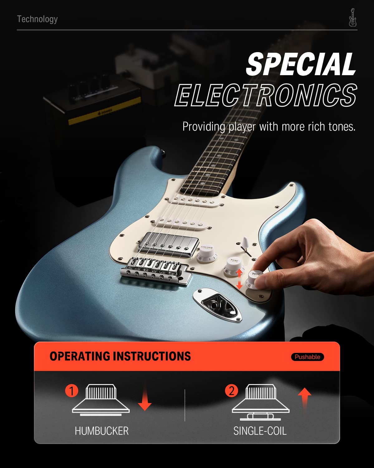 Donner DST-152 Electric Guitar 電吉他系列 四色可選