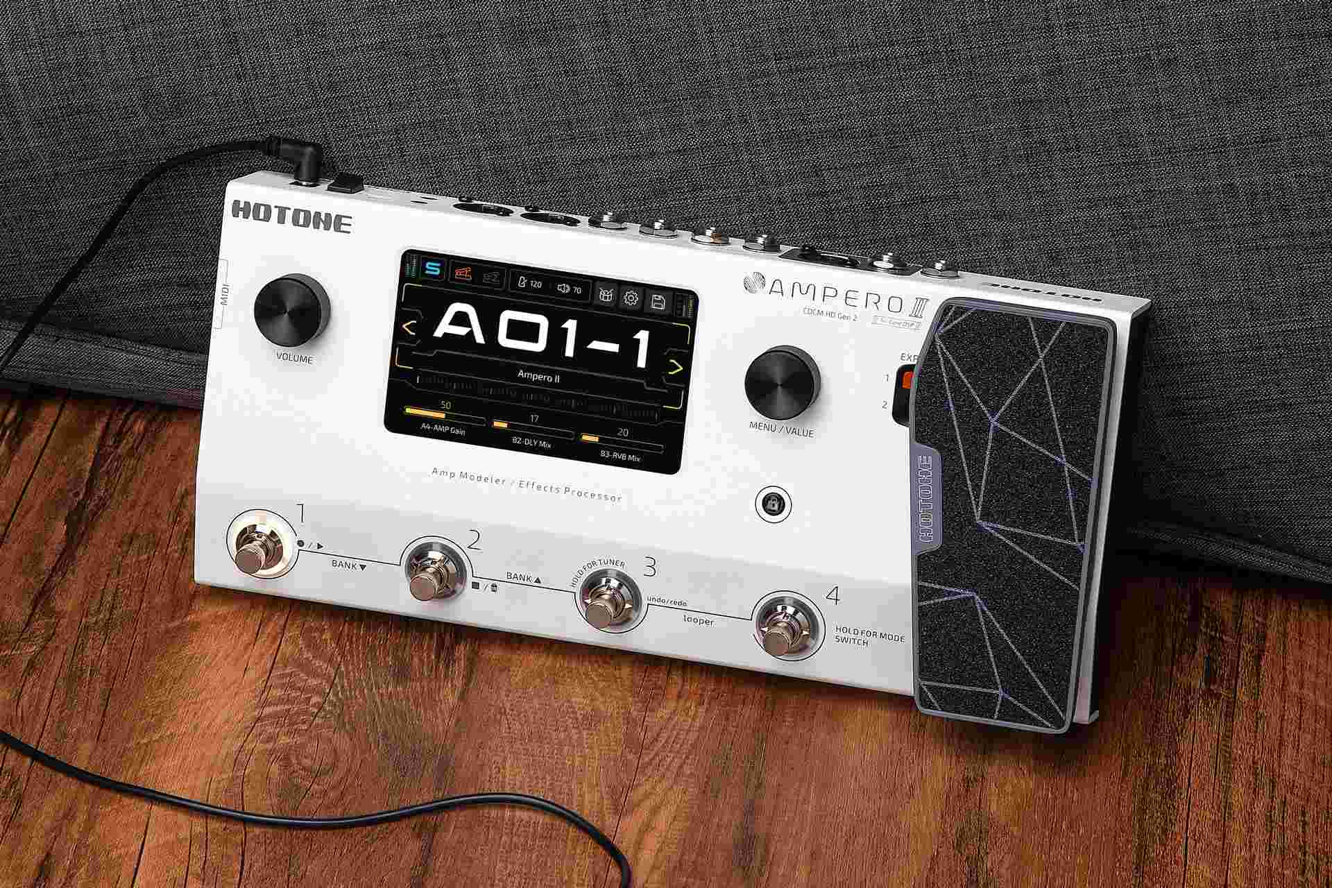 Hotone Ampero II 綜合效果器 Hotone Ampero II 綜合效果器