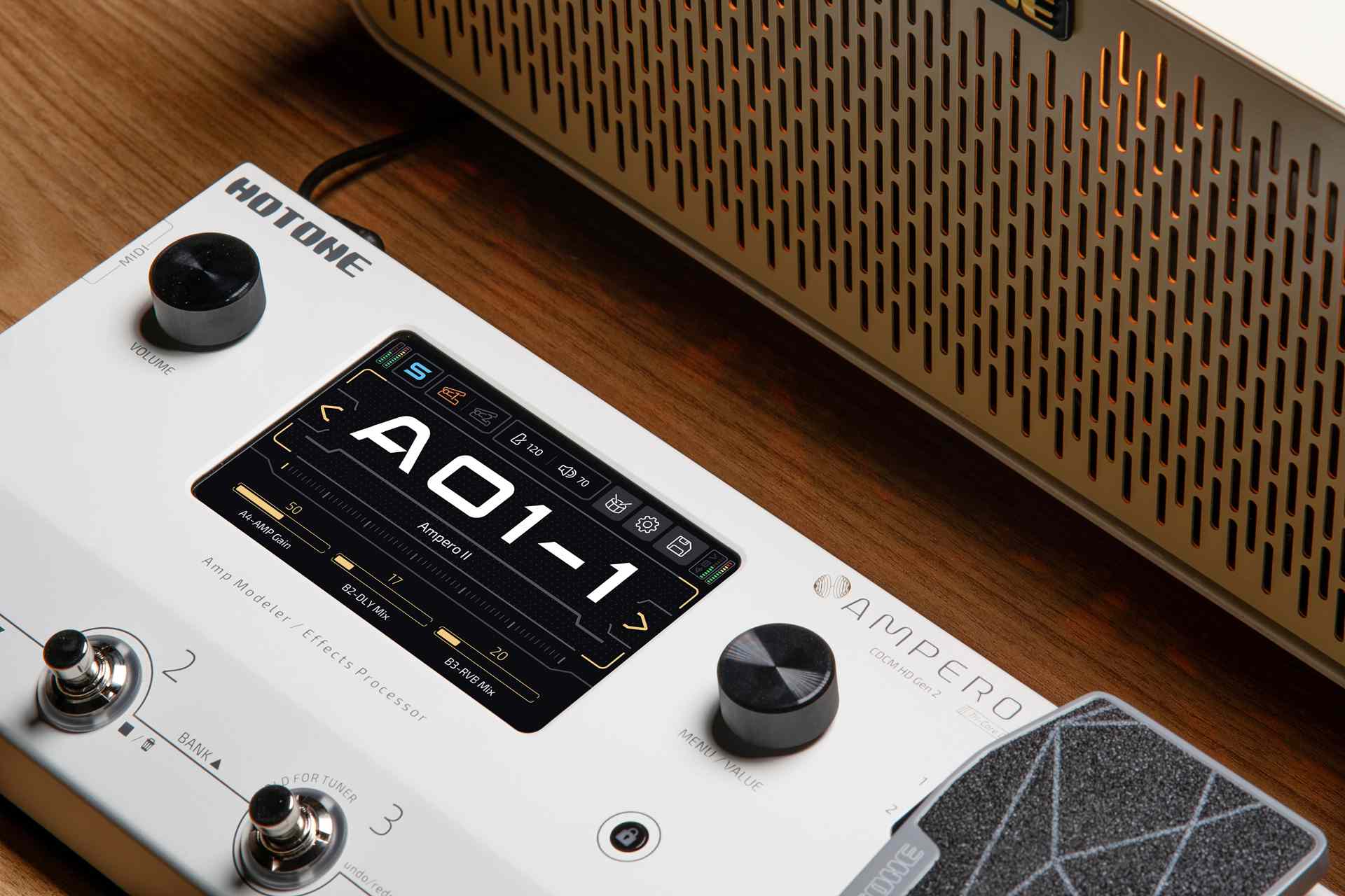 Hotone Ampero II 綜合效果器 Hotone Ampero II 綜合效果器
