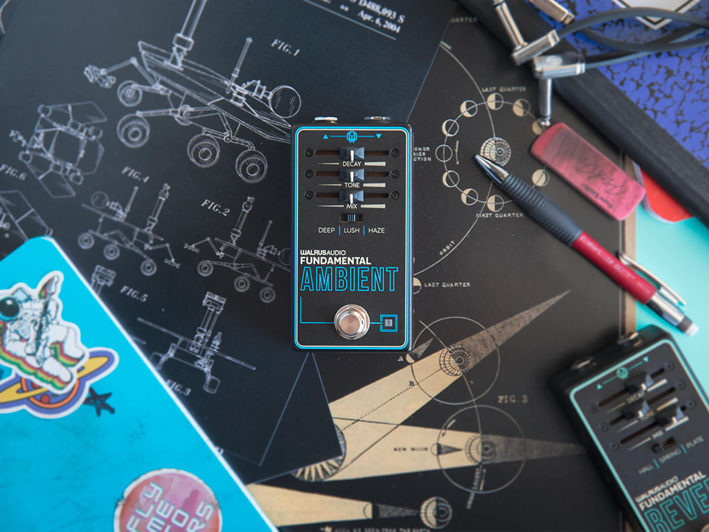 Walrus Audio Fundamental Series Ambient Reverb效果器
