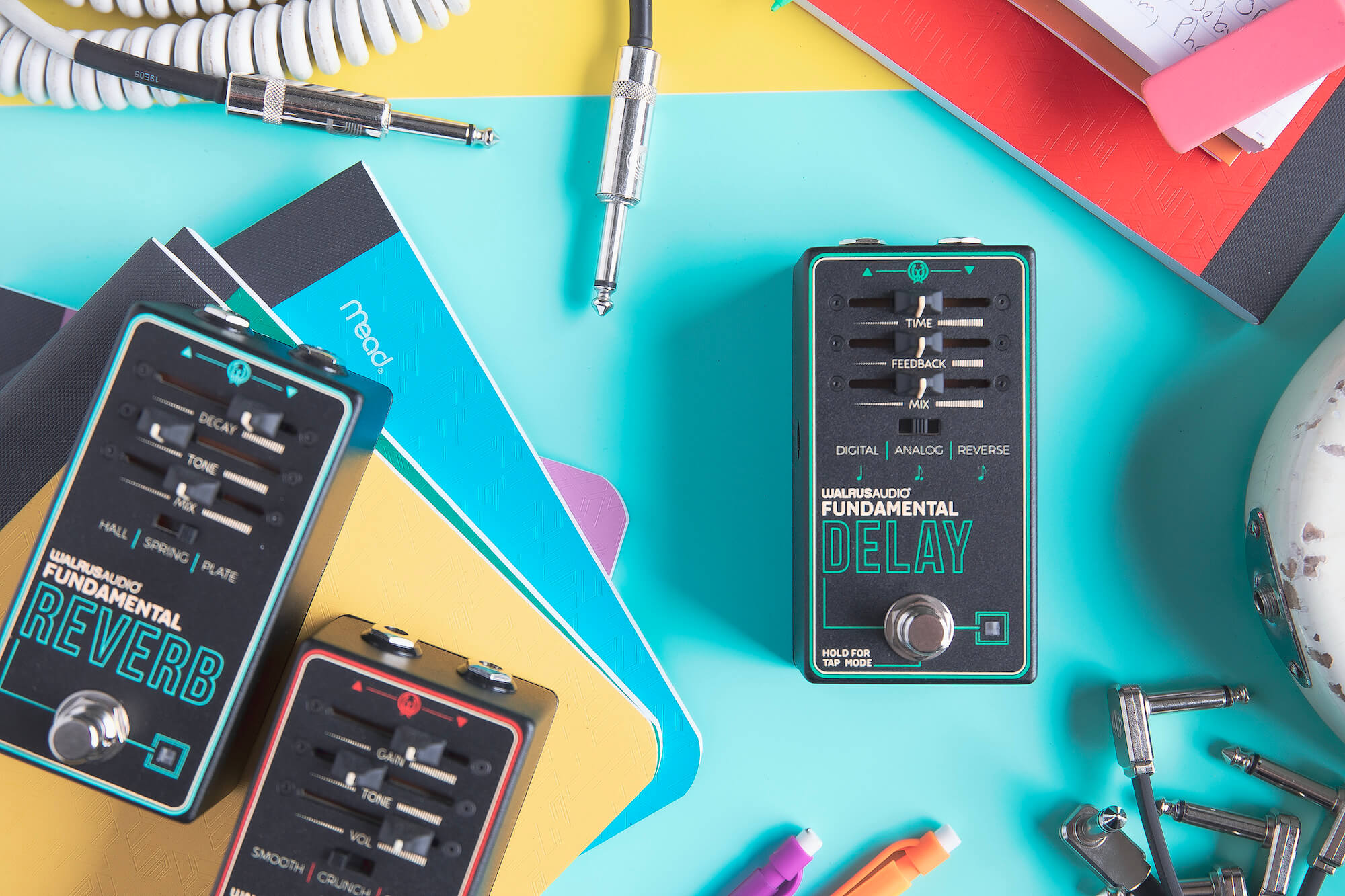 Walrus audio Fundamental Series Reverb效果器 Walrus audio Fundamental Series Reverb效果器