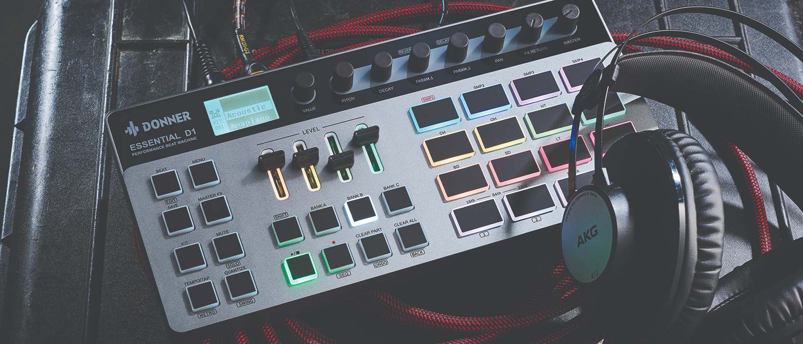 DONNER Essential D1 Performance 取樣機 節奏機
