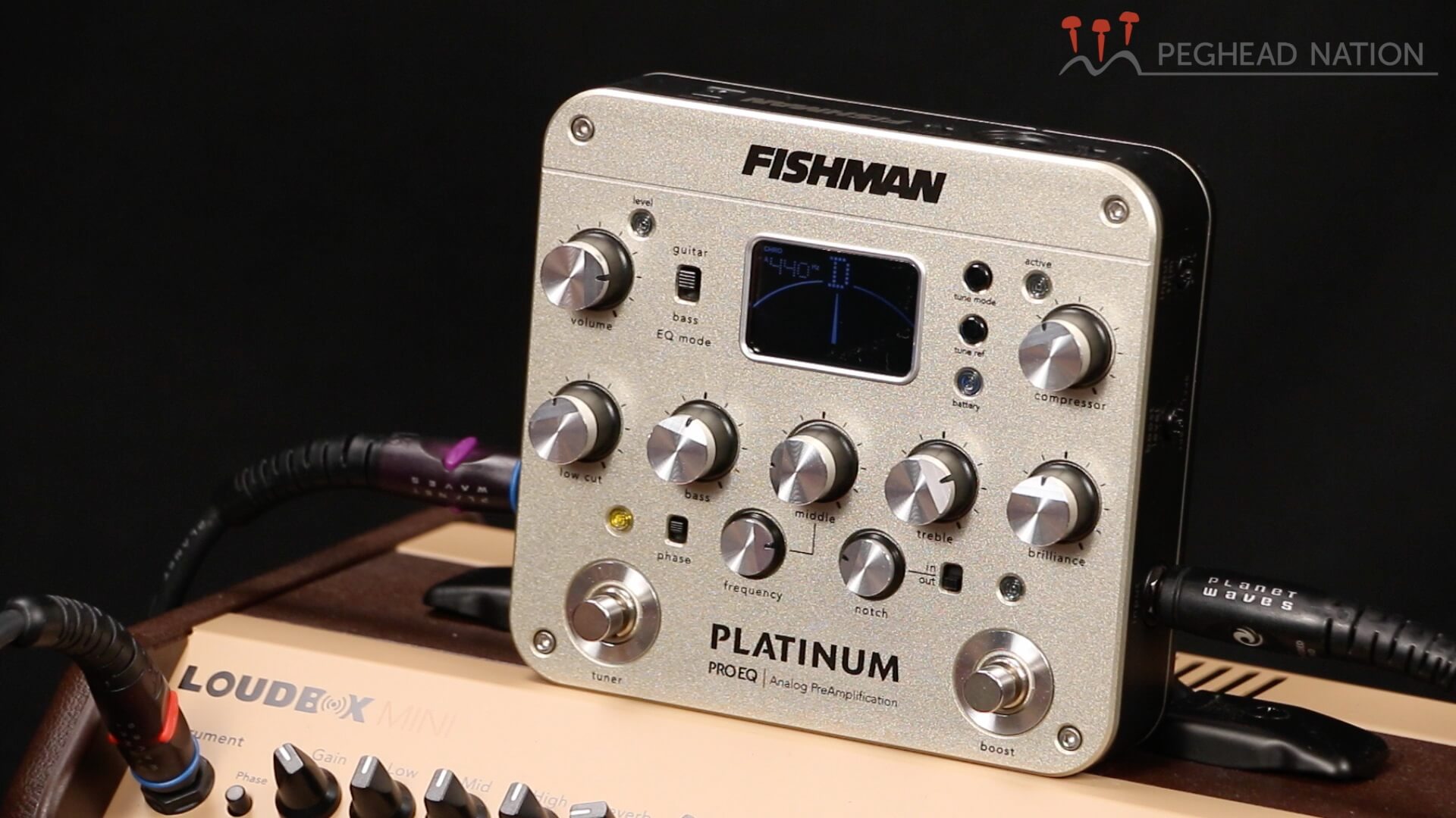 FISHMAN 木吉他前級效果器 Platnium Pro EQ/DI Analog Preamp