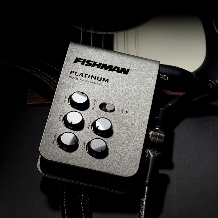 FISHMAN前級 木吉他效果器 Platinum Stage Preamp/EQ/DI