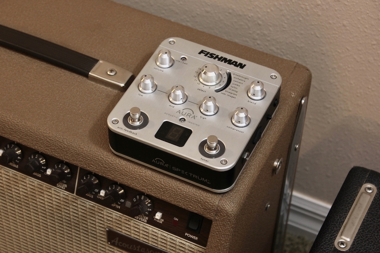 Fishman Aura Spectrum 木吉他DI 木吉他效果器