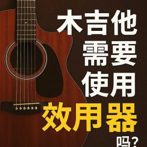 Blog 木吉他需要效果器嗎