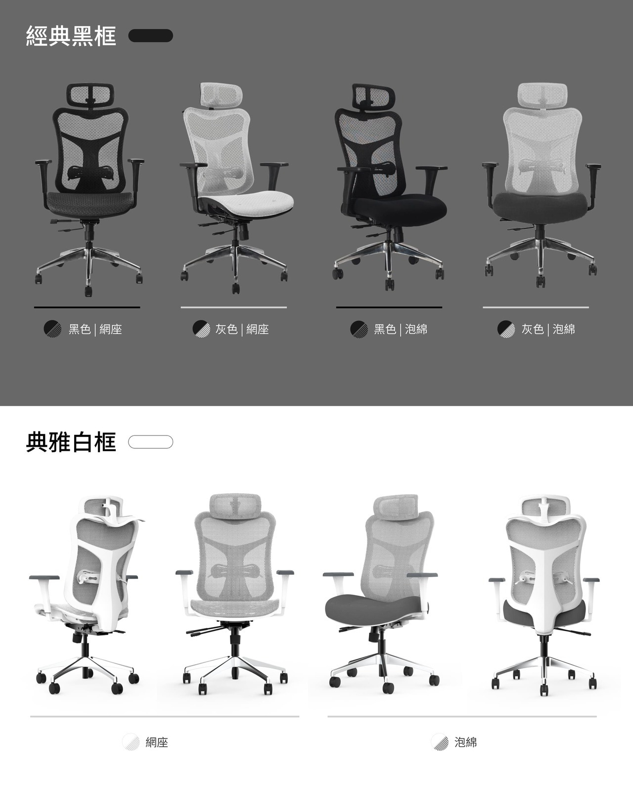 Backbone Kabuto™ 人體工學椅全能居家款3