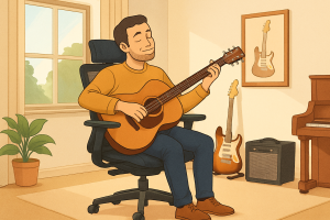 Blog 人體工學樂手椅