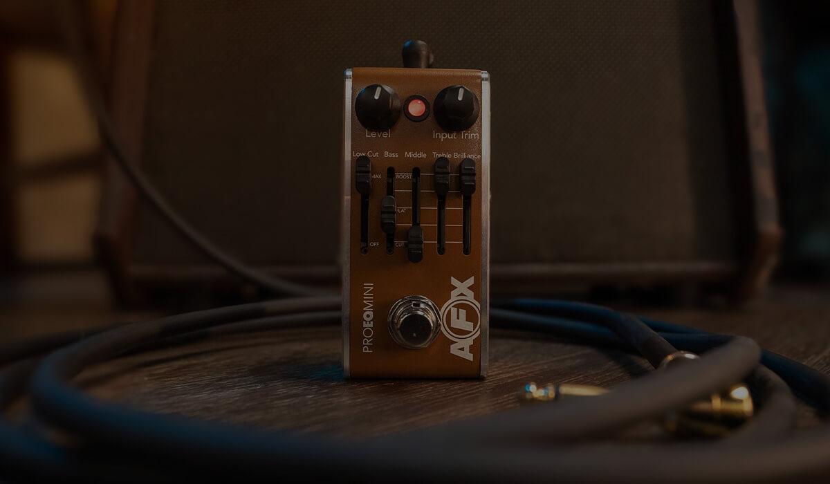 FISHMAN AFX Pro EQ Mini 木吉他效果器 EQ效果器