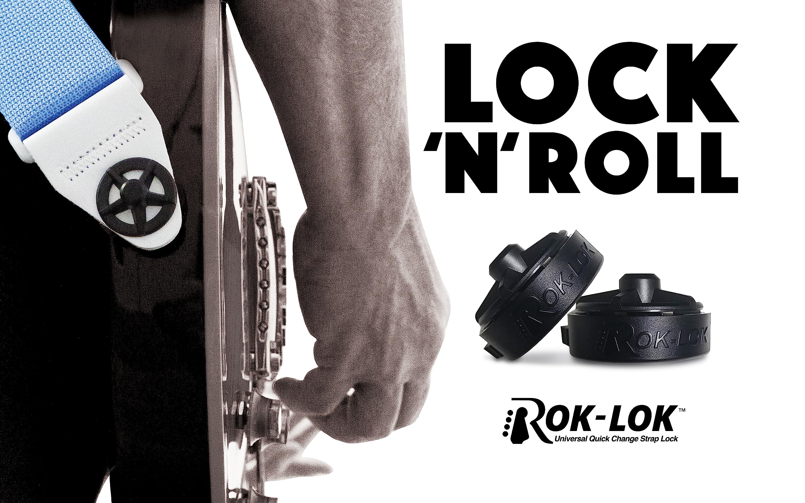 ROK-LOK Strap Lock 快拆式吉他安全背帶扣 貝斯、吉他都適用