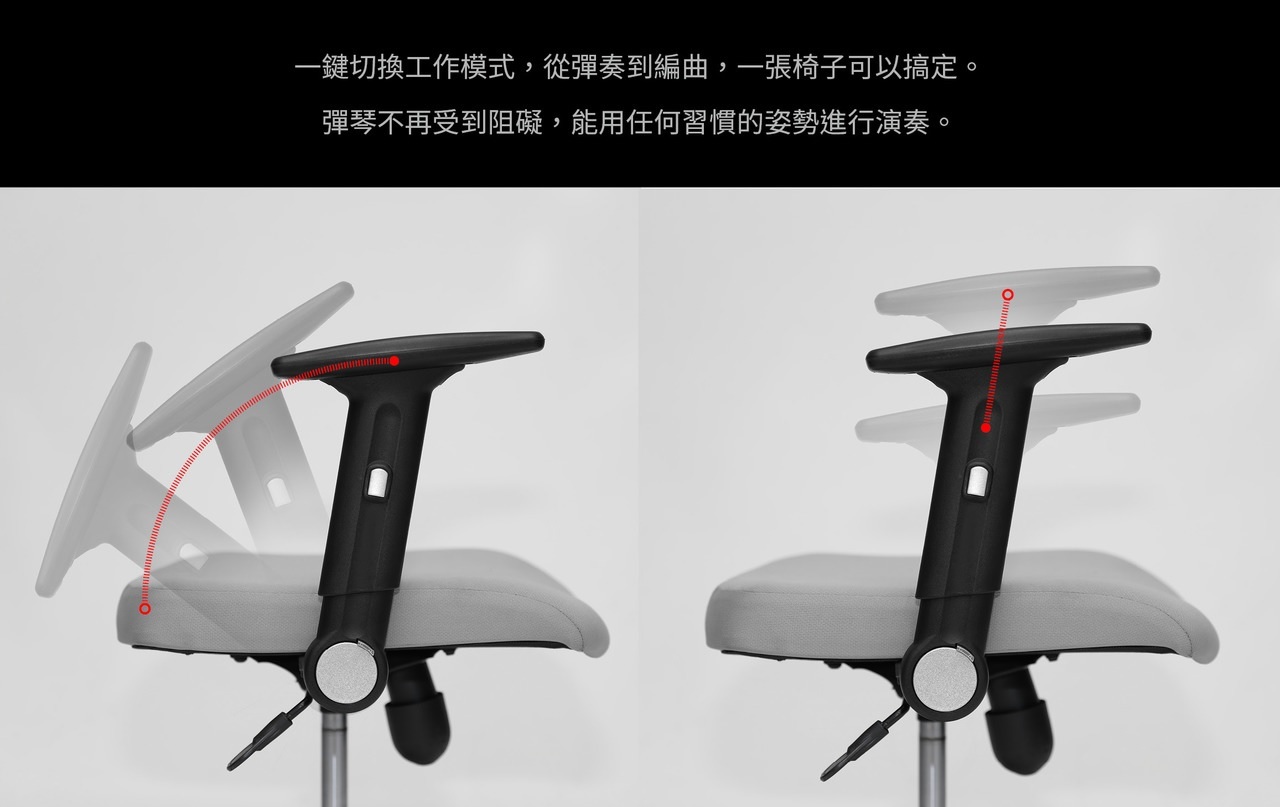 Waveband Voyager I 人體工學樂手椅