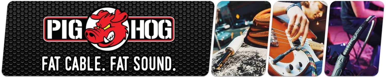 Pig-Hog-PX‑TMXM05-5-呎6.3mm-→-XLR-公-平衡導線｜錄音室與舞台用｜終身保固
