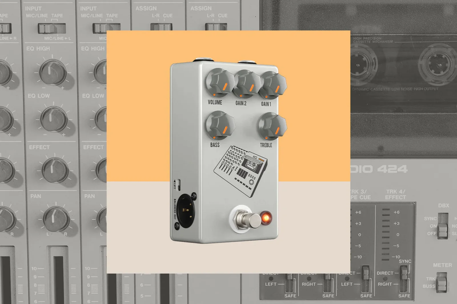 JHS Pedals 424 Gain Stage | 增益前級效果器