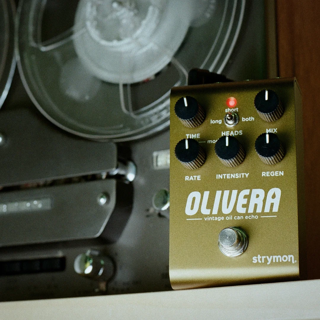 Strymon OLIVERA Oil Can Echo 油罐回音Delay效果器