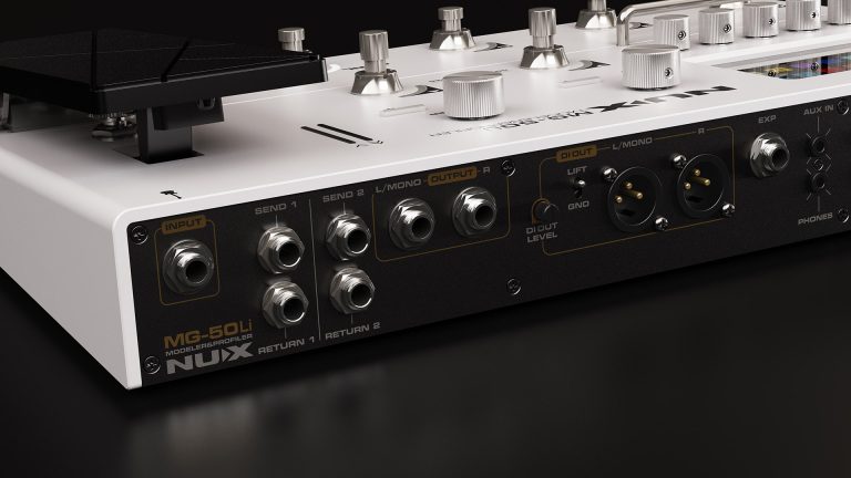 2026旗艦綜合效果器Nux MG-50Li登場!音色、功能與行動力兼具的終極選擇 綜合效果器Nux MG-50Li