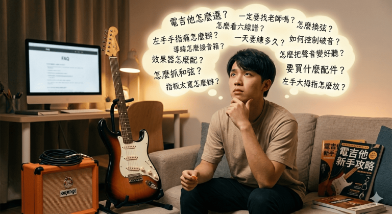 電吉他自學必練歌曲