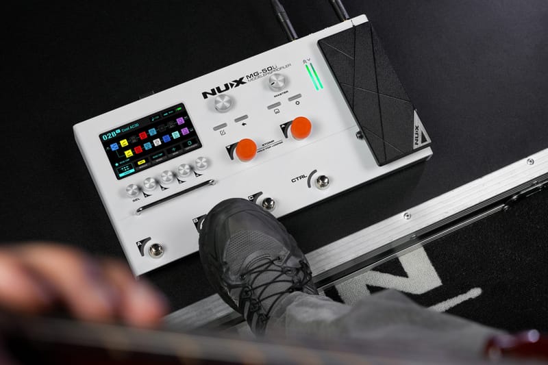 NUX MG-50Li 旗艦級吉他貝斯綜合效果器(內建鋰電池)