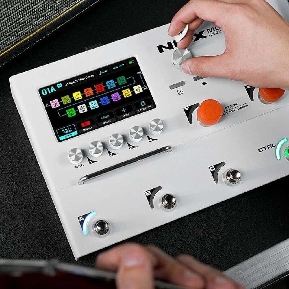 NUX MG-50Li 旗艦級吉他貝斯綜合效果器(內建鋰電池)